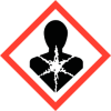 May cause cancer, genetic defects, organ damage, or respiratory issues